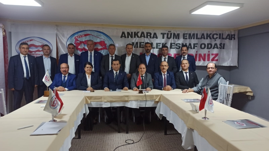 Türkiye Emlak Meslek Oda Başkanlarından Ankara Çıkarması