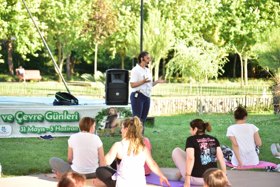 Dünya Yoga Günü  Manisa Atatürk Kent Parkı’nda Kutlandı