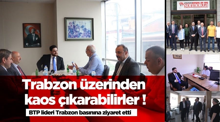 Baş, “Trabzon üzerinden kaos çıkarmak isteyecekler”