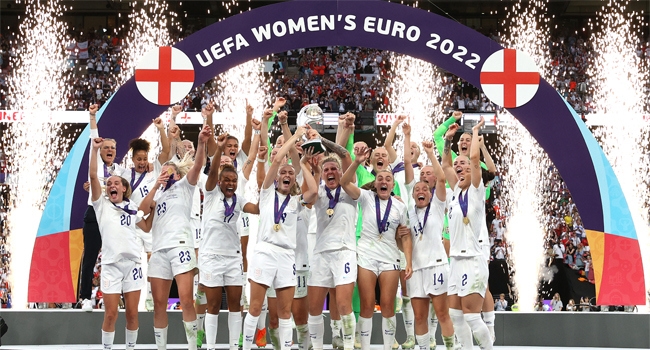 Kadın Futbolda Avrupa Şampiyonu  İngiltere
