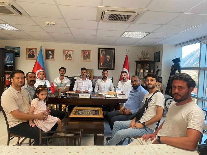 Manisa Sadakataşı Derneğinden Manisa Azerbaycan Derneğine Ziyaret