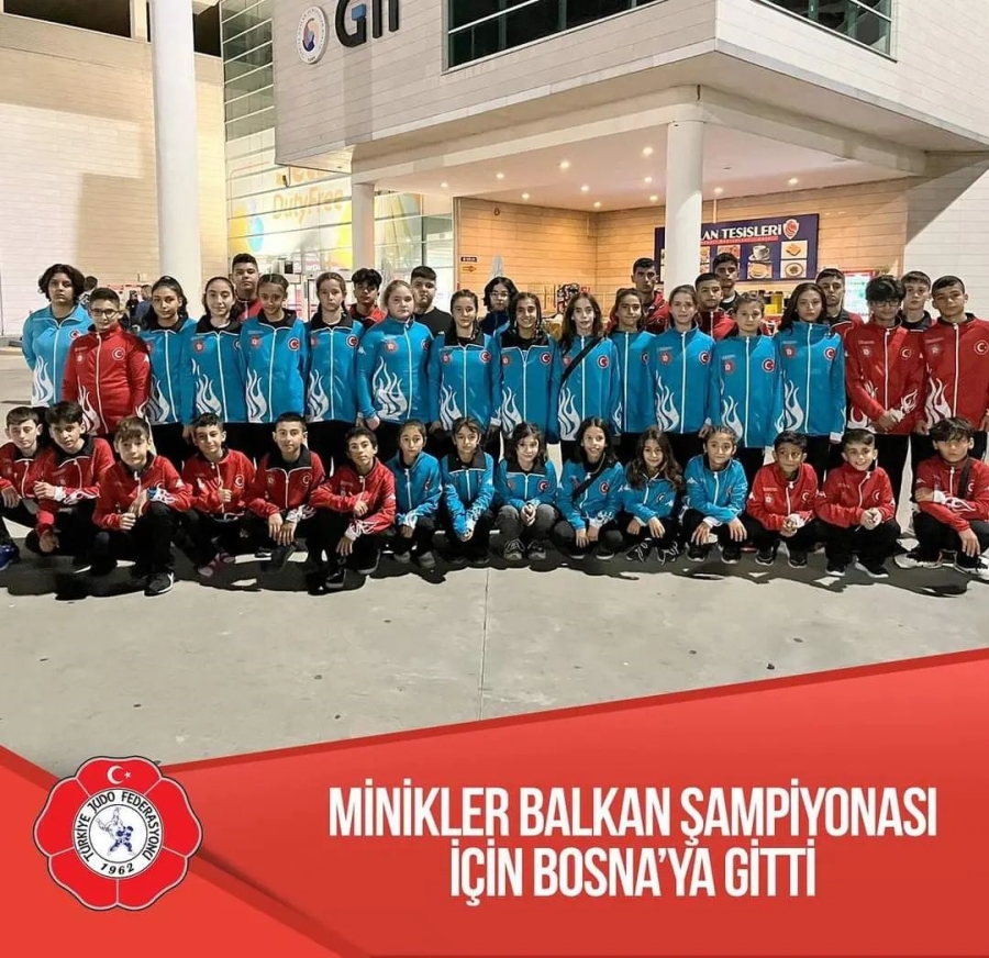 Minikler Balkan Şampiyonası için Bosna’ya gitti