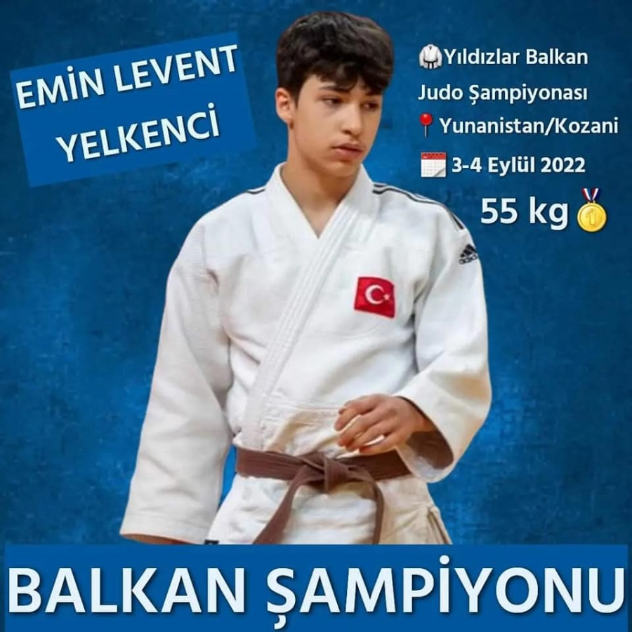 EMİN LEVENT YELKENCİ BALKAN ŞAMPİYONU