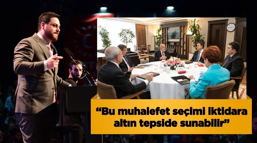 Baş, “Bu muhalefet seçimi iktidara altın tepside sunabilir”