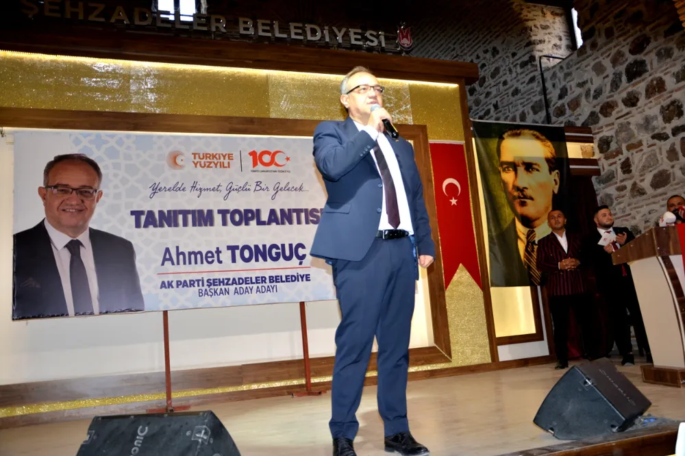 Ahmet Tonguç Aday adaylığını açıkladı