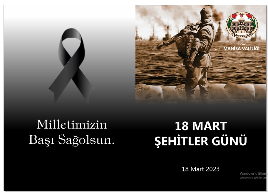 18 Mart Şehitler Günü Anma Programı