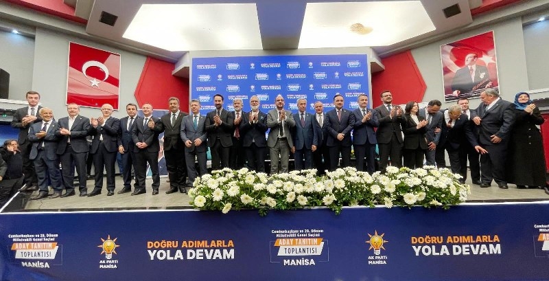 AK Parti Manisa 28. Dönem Milletvekili adayları  tanıtıldı