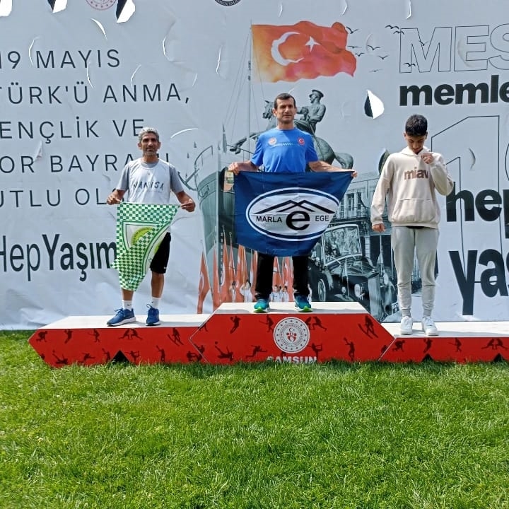 Ahmet Bayram, Samsun’da 2.oldu