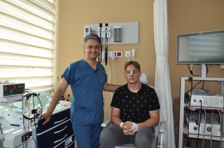Ukrayna’lı hastaManisa Şehir Hastanesi’ni tercih etti
