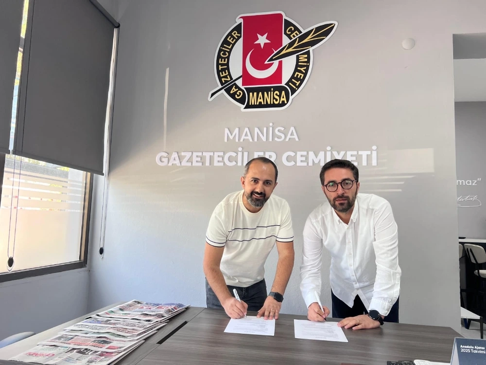 Manisa Gazeteciler Cemiyeti ile İlkserver Arasında Dijital İş Birliği Protokolü