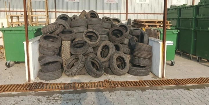 86,5 TON LASTİK GERİ DÖNÜŞÜME KAZANDIRILDI