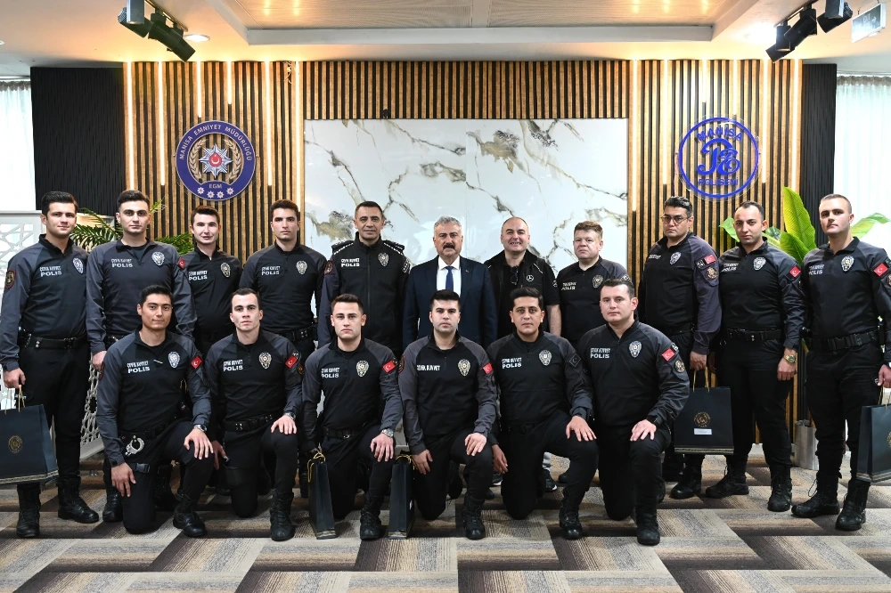 Emniyet Müdürü Aktaş’tan Çevik Kuvvet TOMA Ekibine Teşekkür