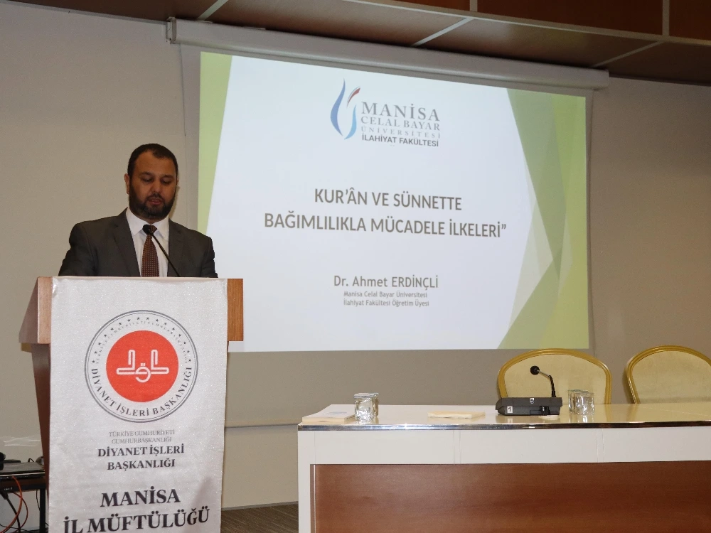 “Sanal Kumar oyun değildir” Manisa’da Bağımlılıkla Mücadele Semineri Düzenlendi