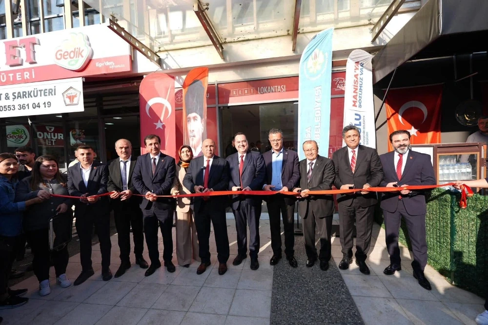 Sarıgöl’e Sosyal Belediyecilik Dokunuşu: Kent Lokantası ve Halk Mandıra Açıldı