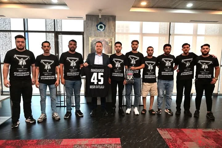 Başkan Dutlulu’ya 45 Numara: “Manisaspor İçin El Ele”