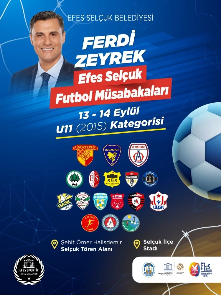 Ferdi Zeyrek Anısına Efes Selçuk’ta Futbol Müsabakaları Başlıyor