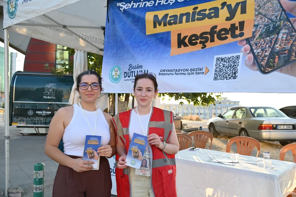 Manisa Büyükşehir’den Üniversitelilere “Şehrine Hoş Geldin” Turu