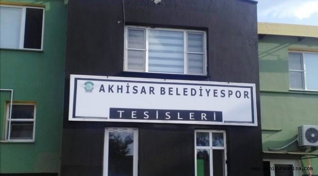 Akhisarspor tesislerini  Nötr Dezenfekte şirketi  dezenfekte etti