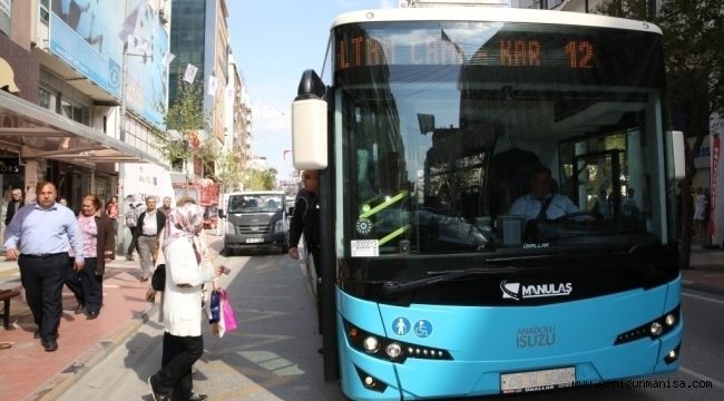 TOPLU TAŞIMA ARAÇLARINDA YIL SONUNA KESİNTİ YAPILMAYACAK!