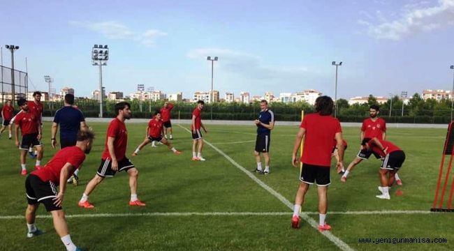 TURGUTLUSPOR HAZIRLIKLARINA DEVAM EDİYOR