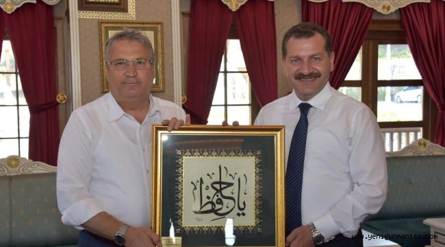 BAŞKAN ÇERÇİ BALIKESİR BŞB BAŞKANI YILMAZ’I AĞIRLADI