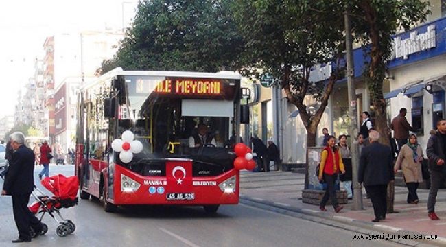  TOPLU TAŞIMA BAYRAMDA ÜCRETSİZ