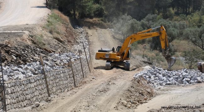 YUNUS EMRE KÜLTÜR PARKI YOLU DÜZENLENİYOR