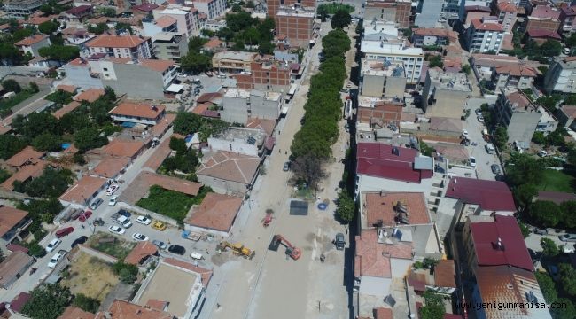 Gölmarmara Atatürk Bulvarında Köklü Değişim