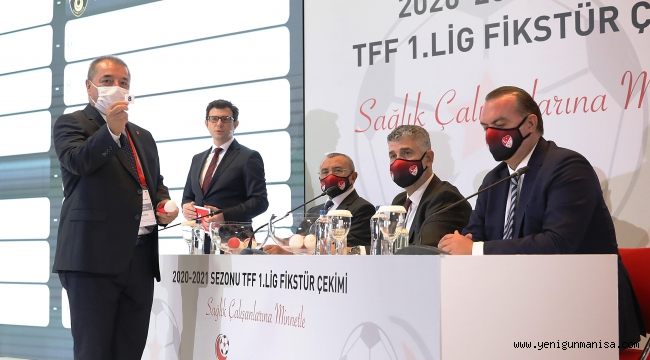 TFF 1.LİG’DE FİKSTÜR ÇEKİLDİ