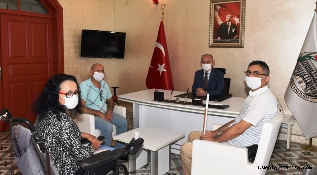 Türkiye Engelliler Meclisi Manisa İl Temsilciliğinden Vali Karadeniz’e Ziyaret