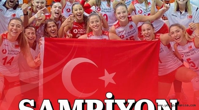 TÜRKİYE U19 GENÇ KIZ MİLLİ TAKIMI AVRUPA ŞAMPİYONU!