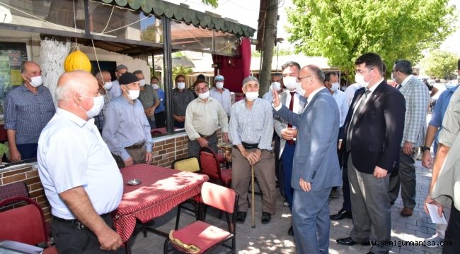 Vali Karadeniz, Kırkağaç İlçesinde İncelemelerde Bulundu