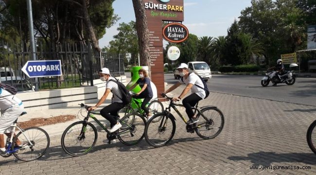 ŞEHZADELERDE PEDALLAR SAĞLIK İÇİN ÇEVRİLDİ