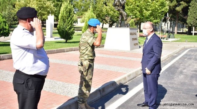 Vali Karadeniz, Tugay Komutanını Ziyaret Etti