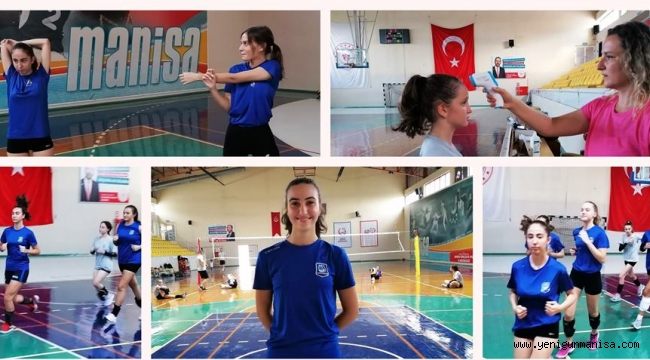 YUNUSEMRELİ VOLEYBOLCULAR ÇALIŞMALARA DEVAM EDİYOR