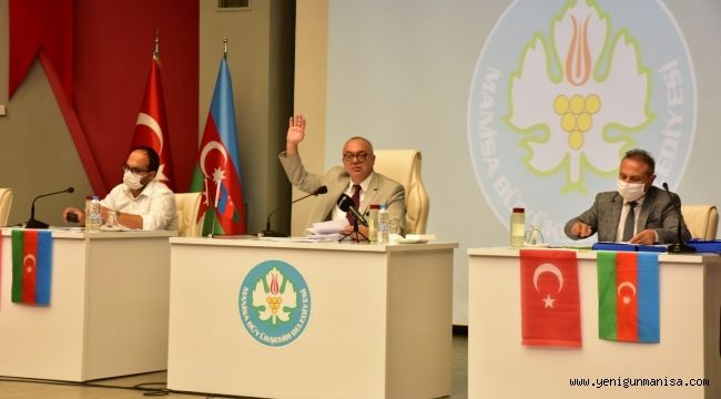 Büyükşehir Meclisinde Azerbaycan’a Tam Destek