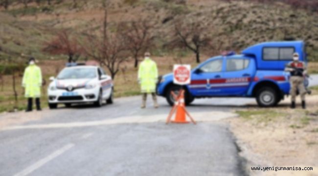  GÖRDESTE  BİR MAHALLEYE KARANTİNA KARARI