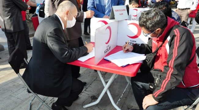 İYİ PARTİ MANİSA İL BAŞKANLIĞI KURULUŞ YIL DÖNÜMÜNDE KAN BAĞIŞINDA BULUNDU