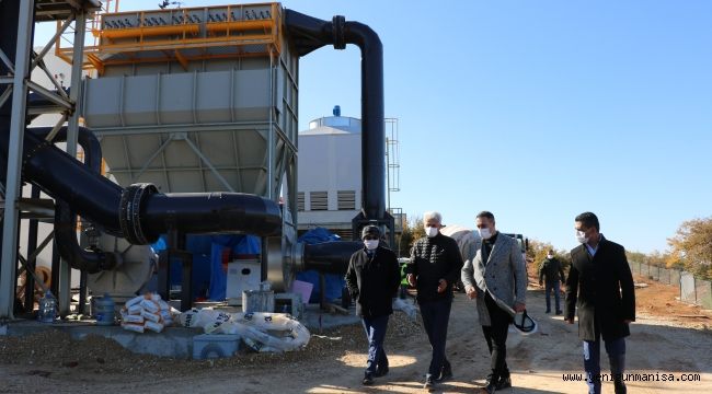 Büyükşehir, Kula’daki Çevreci Tesiste İncelemede Bulundu