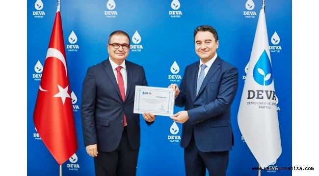 Deva Partisi Genel Başkanı Ali Babacan’ın  Manisa programı belli oldu