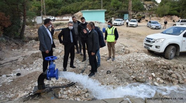 Manisa’ya 5 milyon metreküplük yeni su kaynağı 