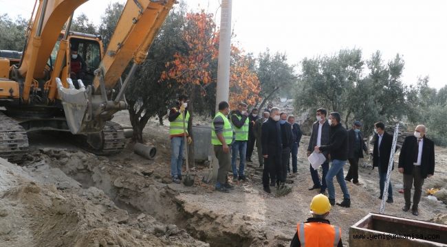 Azimli’nin Altyapı Çalışması Son Sürat