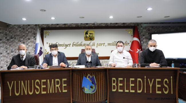 YUNUSEMRE ARALIK AYI MECLİS TOPLANTISI YAPILDI