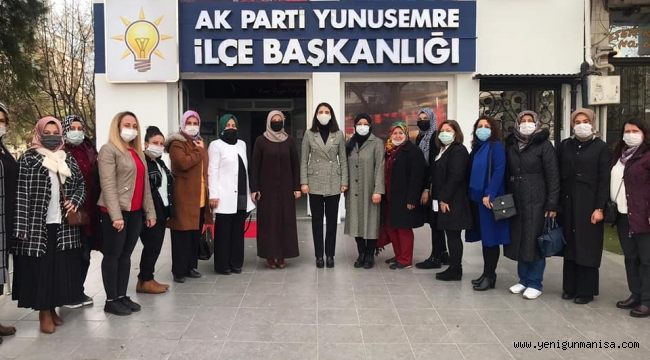 Ak Partili Vekiller Yeni İlçe  Binalarını inceledi 