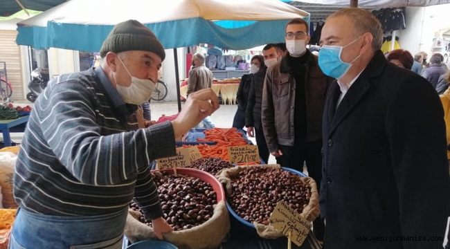 BAKIRLIOĞLU İLÇELERDE ESNAFI DİNLEDİ