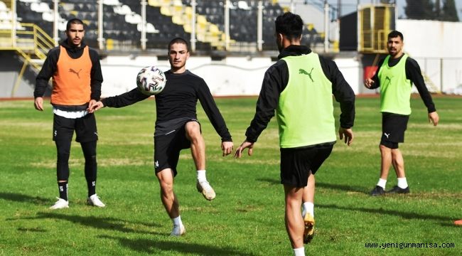  Manisa FK, Kocaelispor maçının hazırlıklarını sürdürdü