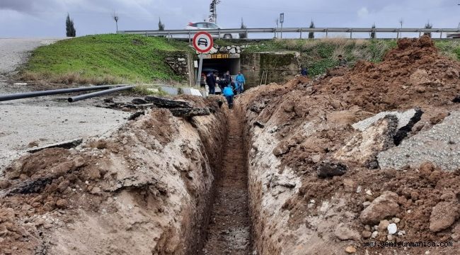  MASKİ  İshakçelebide Alt Geçidi  Güvenli Hale Getirdi