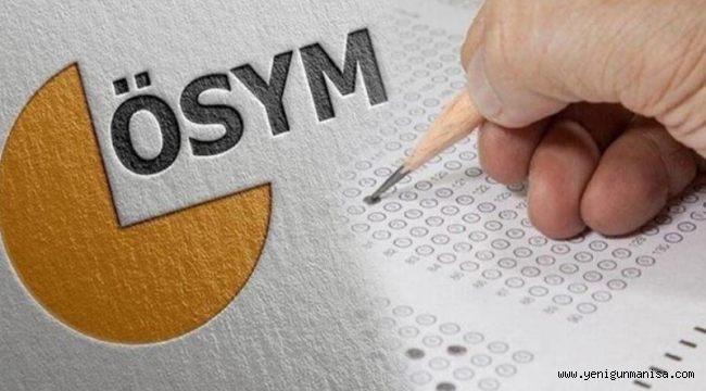 ÖSYM 2021 yılı sınav takvimini açıkladı! 