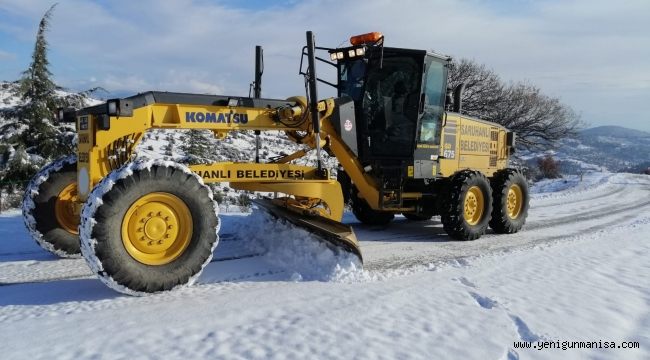 Saruhanlı Belediyesi Kapanan Yolları Ulaşıma Açtı