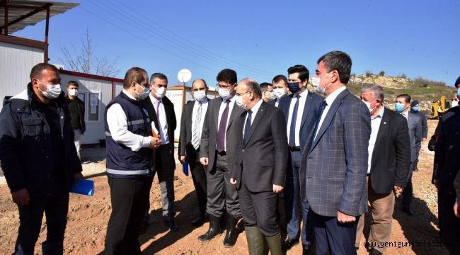 Vali Karadeniz, Kırkağaç İlçesinde İncelemelerde Bulundu